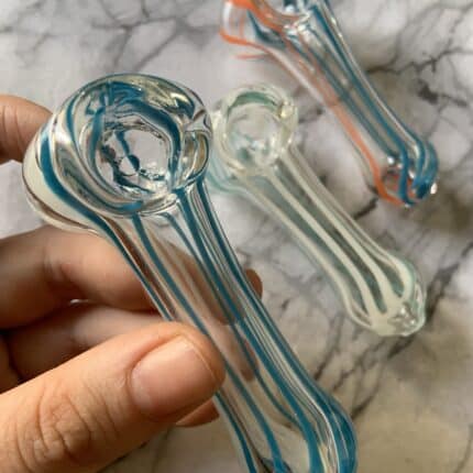 Pipa cuchara líneas (10cm)